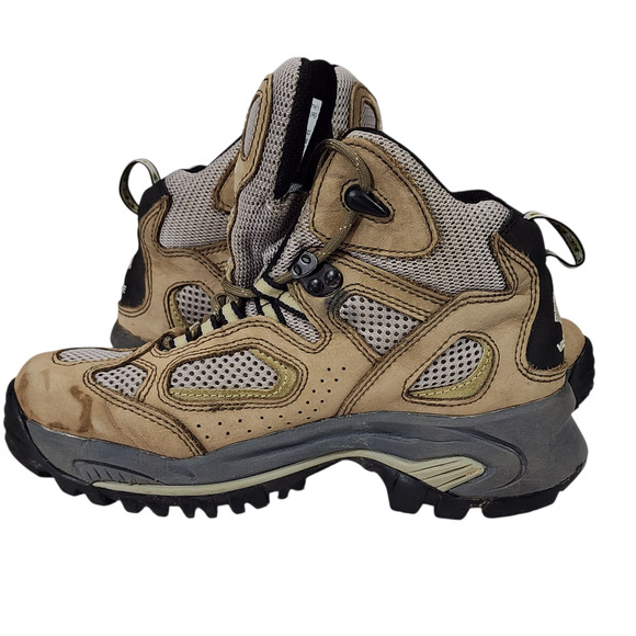 Vasque Breeze XCR‎ GTX Hiking Boot Sz 6.5 Women Gore-Tex Leather Mesh Brown Camp - Picture 6 of 12